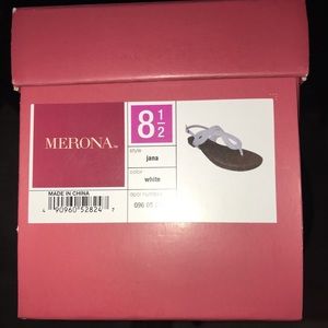 Merona women’s leather braided sandal size 8.5!!!